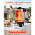 thumbnail image 4 of VEVOR Commercial Coffee Urn, 30 Cup 152oz Hot Beverage Dispenser with Dripless Faucet, 1090W Quick-Brewing Coffee Maker, Automatic Temperature Control, 4 of 9