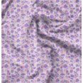 thumbnail image 1 of Soimoi Florals Print,Cotton Poplin, Sewing Fabric Sold by The Yard 42 Inch Wide,Sewing Craft Quilting/Quilt Making Fabric, Lavender, 1 of 5