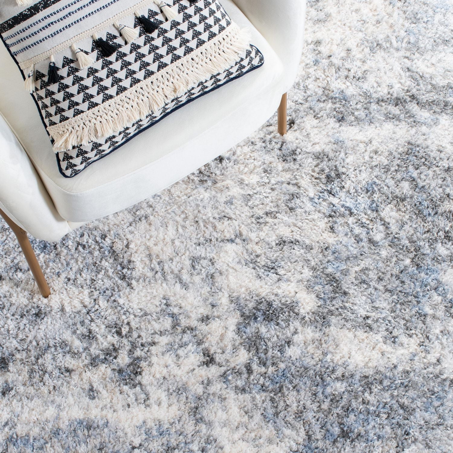 SAFAVIEH Berber Major Tapis Abstrait Shag