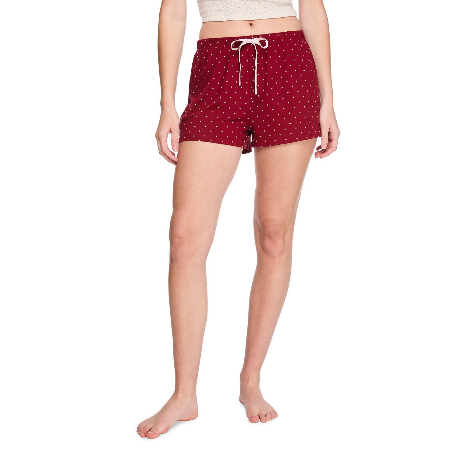 No Boundaries Women's Peached Pajama Short