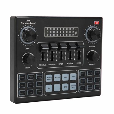 Audio Mixer, Practical  Professional Sound Mixer, Game Live Live Broadcast Smart Phone For Computer