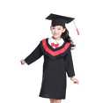 thumbnail image 1 of 1PC Kids Graduation Gown Stole and Tassel Set for Cosplay Photography Performance (Red, 130cm), 1 of 7