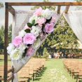 thumbnail image 1 of pitrice Faux Roses Artificial Flower Backdrop Home Backdrop Bridal Decor Wedding flower Office Bouquet Decoration, 1 of 8