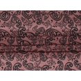 thumbnail image 5 of oneOone Velvet Dark Rose Brown Fabric Block Craft Projects Decor Fabric Printed By The Yard 58 Inch Wide, 5 of 5
