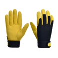 thumbnail image 1 of Gants de Travail en Cuir Sécurité Protection du Travail Jardiniers Soudage Résistants à l'Usure, 1 of 7