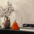 thumbnail image 4 of Pumpkin Shaped Aroma Tea Light Candles Set for Home Decor, Thanksgiving Holiday Scented Tabletop Decoration Gift, 4 of 6