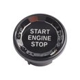 thumbnail image 4 of Black Engine Start Stop Button Knob Switch Decor Trim Cover For Jaguar XF For F-Pace 16-19 Car Interior Accessories, 4 of 12