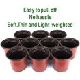 thumbnail image 3 of 35 Pcs 10CM Plastic Plants Nursery Pots Flowers Seedlings Starter Pot, 3 of 5
