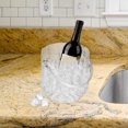 thumbnail image 2 of 1 Set 2pcs Clear Plastic Ice Bucket with Ice Clamp, 2 of 9