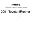 thumbnail image 2 of Transit Auto Rear Brake Drum Shoes and Spring Kit for Car 2001 Toyota 4Runner K8N-100304, 2 of 11