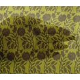 thumbnail image 4 of oneOone Viscose Chiffon Fabric Leaves & Floral Block Print Sewing Fabric BTY 42 Inch Wide, 4 of 4