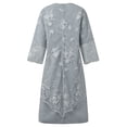 thumbnail image 2 of Robe de Soirée pour Femmes Grande Taille en Dentelle Brodée, Ensemble Deux Pièces, Robe Ajustée au Style, 2 of 5