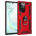 thumbnail image 1 of [PST] Samsung Galaxy Note 20 Ultra 5G Kickstand Rotating Ring Case, Heavy Duty Hybrid Shock Absorption Rugged Hard Phone Case Cover with Ring Stand Fits Magnetic Car Mount, 1 of 4