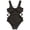 style-02 Black, variant on Gubotare Bathing Suit Girl Girls Bathingsuit Kids Girls Swimsuit Rainbow Stripe Sunshine Beachwear Swimwear Size 11-12 (Black,11-12 Years)