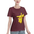 thumbnail image 2 of T-Shirt Basique à Manches Courtes pour Femmes Pikachu, 2 of 6