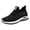 Black, variant on Commforr Slip On Sneakers Women, Arch Support Shoes for Women, Women's Running Shoes Ultra Lightweight Breathable Comfortable Walking Shoes Casual Fashion Sneakers Mesh Workout Shoes, Black, 10