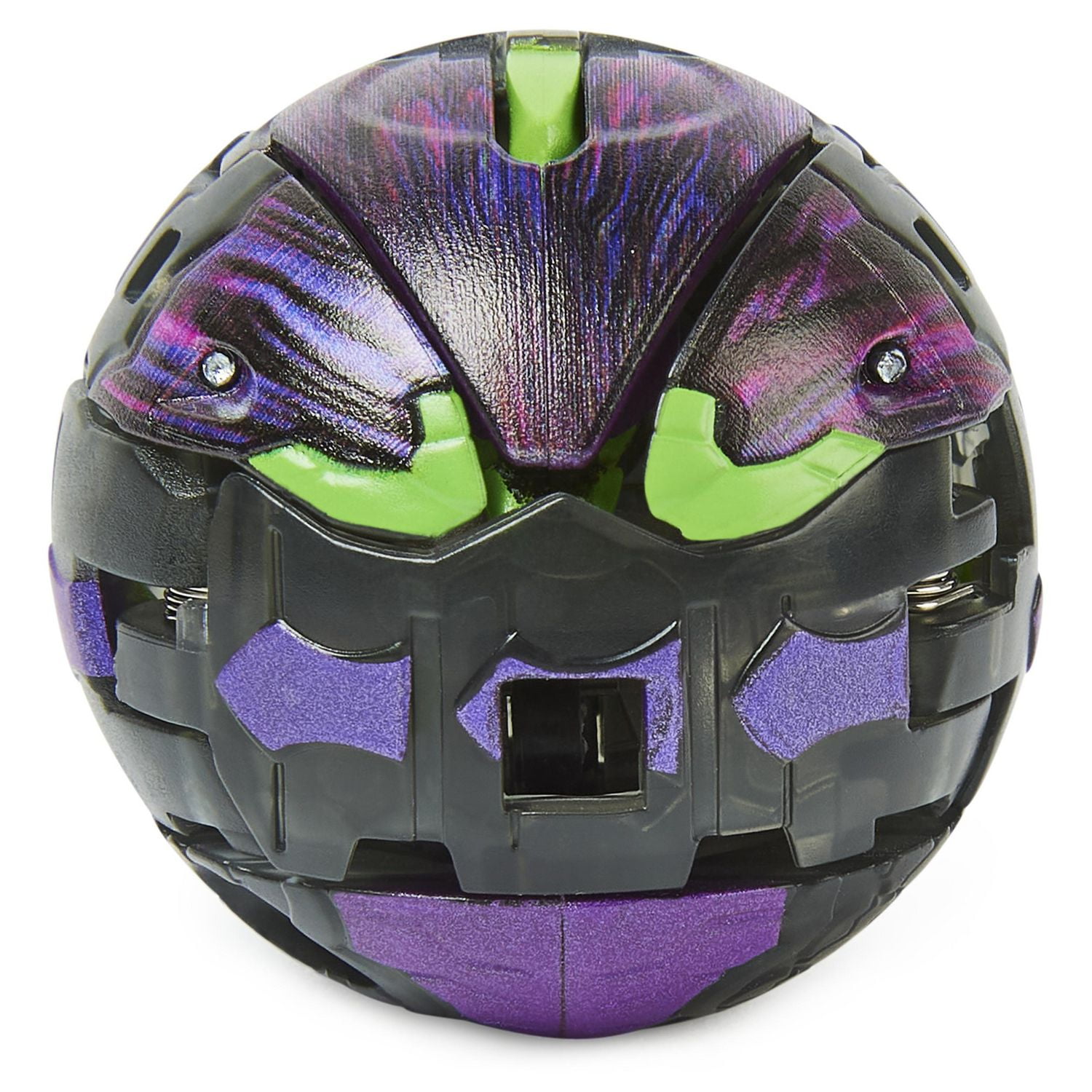 Bakugan, Crustillion, Figurine Geogan Rising articulée de 5,1 cm et carte à collectionner