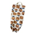 thumbnail image 3 of Wall Mounted Kitchen Trash Bag Holder Fabric Storage Organizer for Plastic Bags, 3 of 3