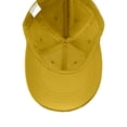 thumbnail image 4 of MIASHUI Women's Ponytail Baseball Cap with Magnetic Closure for Running, Tennis, and Golf, Quick-Dry Material for Comfort, Adjustable Fit for Sports Yellow, 4 of 4