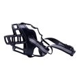 thumbnail image 4 of GROWTH TANK Breathable Basket Muzzle Adjustable Straps Black Prevent Yelling Biting Chewing reflective 2, 4 of 9