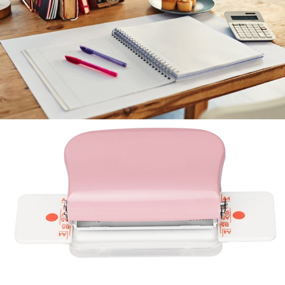 YOUTHINK Mini Binding Machine, 6 Holes, Manual Binding Machine, Assorted Colors