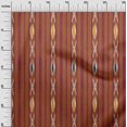 thumbnail image 2 of oneOone Viscose Chiffon Fabric Stripe Ikat Printed Craft Fabric BTY 42 Inch Wide, 2 of 4