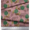 thumbnail image 2 of Soimoi Modal Satin Fabric Bag,Direction Compass & Shoes Travel Print Fabric by Yard 42 Inch Wide, 2 of 3