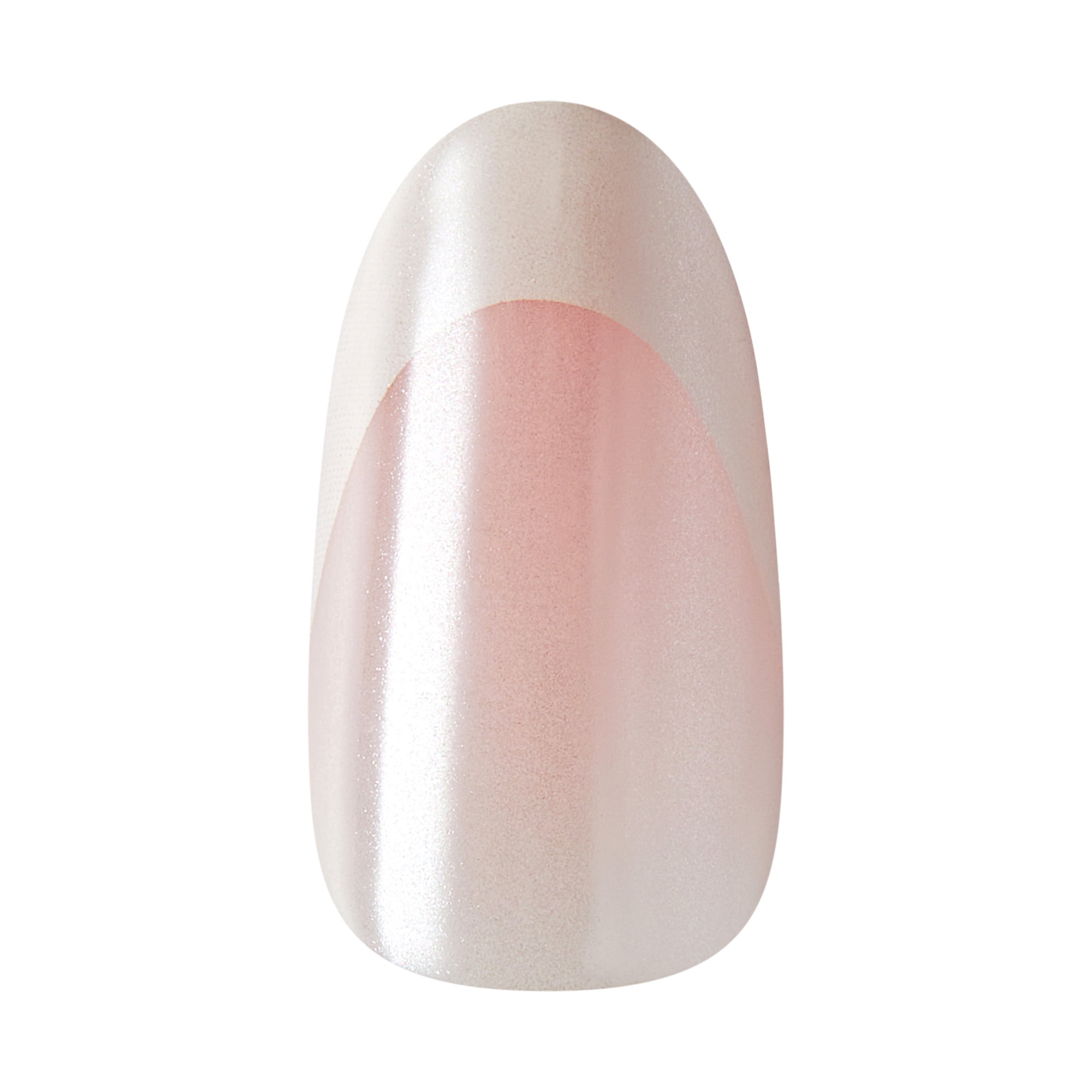 KISS Voguish Fantasy - Golden Warmth, White, Oval, Medium