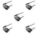 thumbnail image 1 of Decodeary Quick Charge 30 Car Cigarette Lighter Adapter With Safety Features Cigarette Lighter Splitter black 5Set, 1 of 6