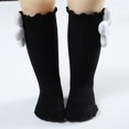 thumbnail image 3 of B91xZ Unisex Crew Socks Washable Merino Wool Infant Toddler Kids Socks,Red Large, 3 of 5
