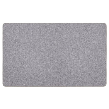 Tapis tissé plat de 18 po x 30 po, Wicklow, gris