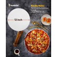 thumbnail image 3 of Katbite 12 Inch 200Pcs Parchment Paper Rounds Heavy Duty 45gsm (8 Sizes 4\u201d-12") - Extra Large Baking Sheets - 450°F Heat Resistant - White, 3 of 6