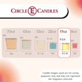 thumbnail image 4 of Circle E Candles, Eternity Scent, Medium Size Jar Candle, 17oz, 2 Wicks, 4 of 4