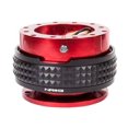thumbnail image 1 of NRG Innovations SRK-210RD/BK Quick Release Kit (Red Body/Black Pyramid Ring), 1 of 3