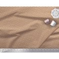 thumbnail image 3 of Soimoi Moss Georgette Fabric Geometric Small Print Fabric by The Yard 42 Inch Wide, 3 of 3
