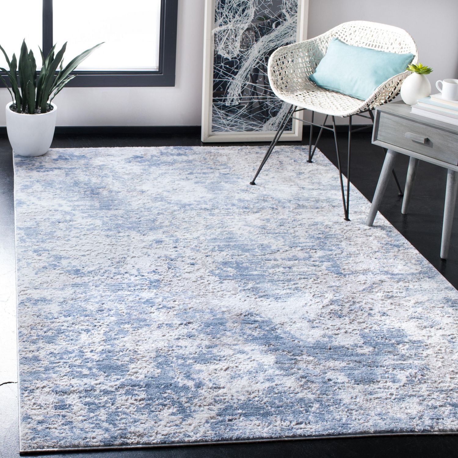 SAFAVIEH Amelia Alastar Abstract Distressed Area Rug
