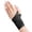 Black, variant on Thin Wrist Brace Support for Carpal Tunnel with Adjustable Breathable Stabilizer Band to Soothe Tendonitis and Discomfort