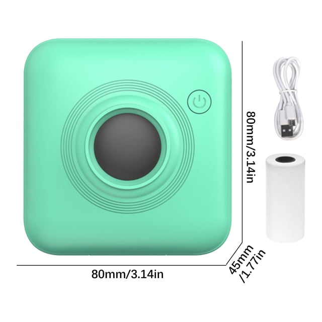 Chmadoxn Office & Stationery Mini Small Portable Wrong Title PRINTERSs Label Barcode Bluetooth Thermal Self-adhesive Photo Machine The printer