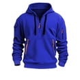 thumbnail image 1 of Kcodviy Men's Spring and Autumn Cute Hoodie Long Sleeved Hoodie Men's Skeleton Zip Up Hoodie Casual Unique Outdoor Design Virginity Rocks Hoodie Solid Color Long Sleeved Hoodie, 1 of 2