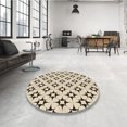 thumbnail image 4 of Ahgly Company Tapis Rectangulaire d'Intérieur Lavable en Machine Beige Blé Transitionnel, 2 Pieds x 3 Pieds, 4 of 7