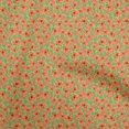 thumbnail image 1 of oneOone Cotton Poplin Orange Fabric Tropical Craft Projects Decor Fabric Printed By The Yard 56 Inch Wide, 1 of 5