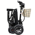 thumbnail image 3 of Bangeran 4 Wheel Motorized Light Mobility Scooter Adjustable Speed Padded Armrests Easy Travel - 330 lb Capacity, 3 of 7
