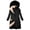 Black, variant on LOVZFMLL Winter Jackets for Women Fashion Woman Lengthened And Thickened Medium Hooded Length Down Coat Jacket