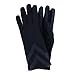 thumbnail image 3 of Isotoner Women' SmartDri Smartouch 3 Button Length Spandex Chevron Gloves - A30660 (Black, L/XL), 3 of 4