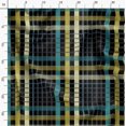 thumbnail image 3 of Soimoi Black Moss Georgette Fabric Check Check Printed Craft Fabric by the Yard 42 Inch Wide, 3 of 5