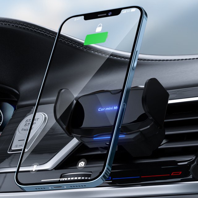 Suokom Phone Holder Mount For Car Vent Car Vent Phone Holder Cell Phone Mount For Car Hands Free & Thick Case Friendly Compatible With All IPhone & Android Car Accessories on Clearance