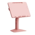 thumbnail image 2 of Foldable Student Bookshelf with Multifunctional Design Portable Bedside Reading Stand for Books, Laptops & Tablets, Space-Saving Plastic Organizer, 2 of 8