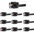 thumbnail image 1 of Matte Passage Door Levers Square Hall Closet Door Handles Heavy Duty Interior NonLocking Lever Sets Reversible for Right/Left Handed Door, 1 of 8