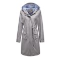 thumbnail image 1 of Dvkptbk Veste à Capuche pour Femmes, Imperméable, Coupe-Vent, en Liquidation, 1 of 5
