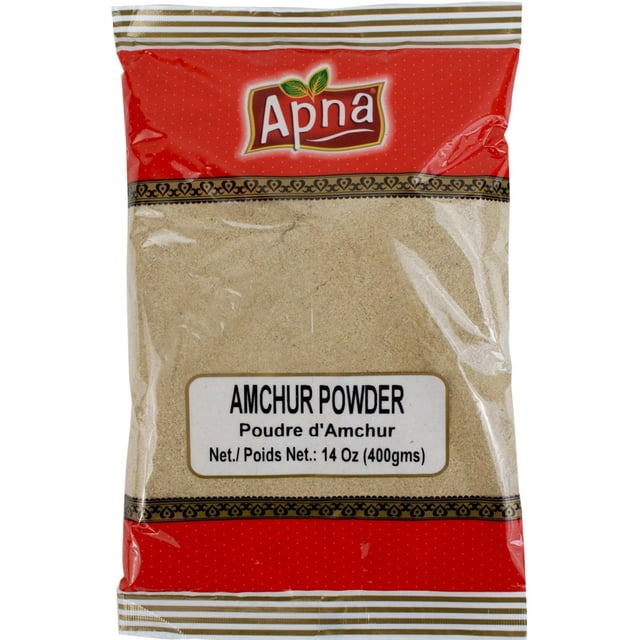 Apna - Amchur Powder (Mango Powder) - 400g - 1ct - Pure Tangy Dried Green Mango Powder (1ct)